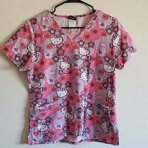 Hello Kitty Scrub Top
